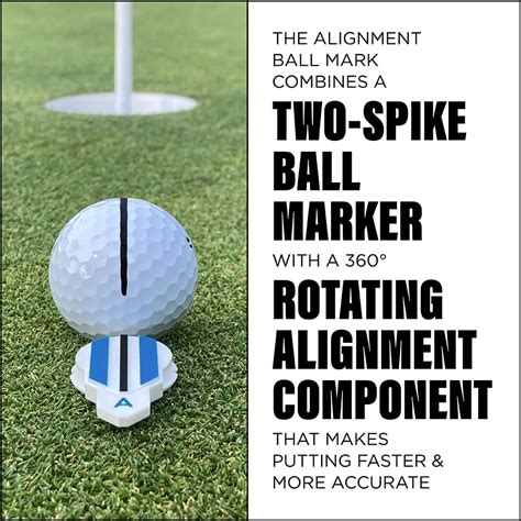 level ball marker|ball alignment marker.